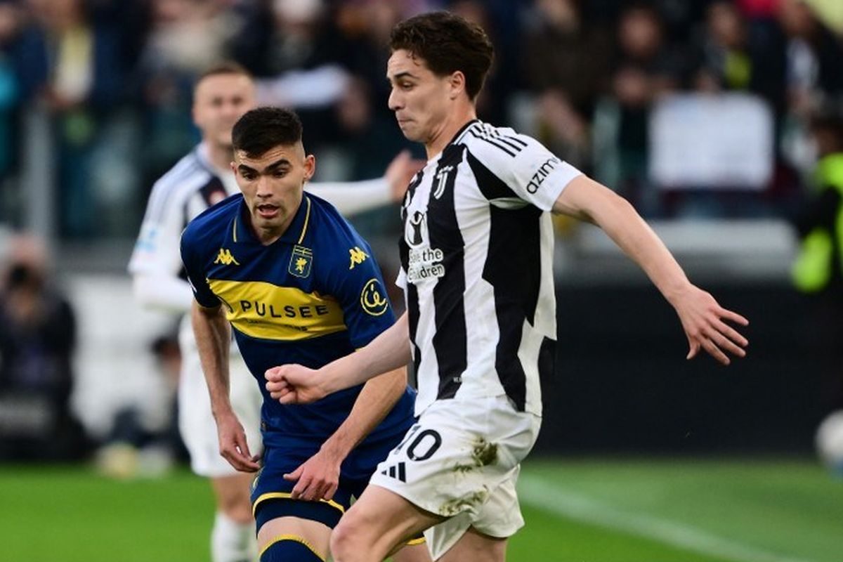Juventus, Genoa, Liga Italia, Hasil Liga Italia, Juventus vs Genoa, Hasil Juventus vs Genoa, Kenan Yildiz, Igor Tudor, Hasil Juventus Vs Genoa 1-0: Gol Kenan Yildiz, Tudor Ukir Debut Manis