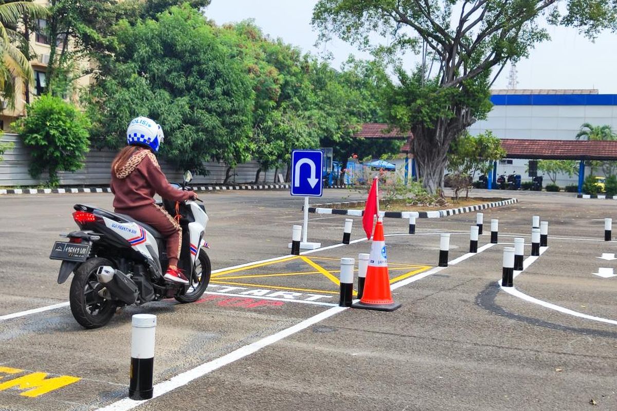 ujian praktik SIM, Ini Batas Maksimal Mengulang Ujian Praktik SIM jika Gagal