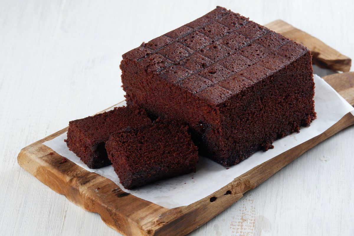 brownies kukus, resep brownies kukus, brownies kukus tanpa telur, Resep Brownies Kukus Tanpa Telur, Pakai Campuran 2 Jenis Tepung Ini Hasilnya Empuk