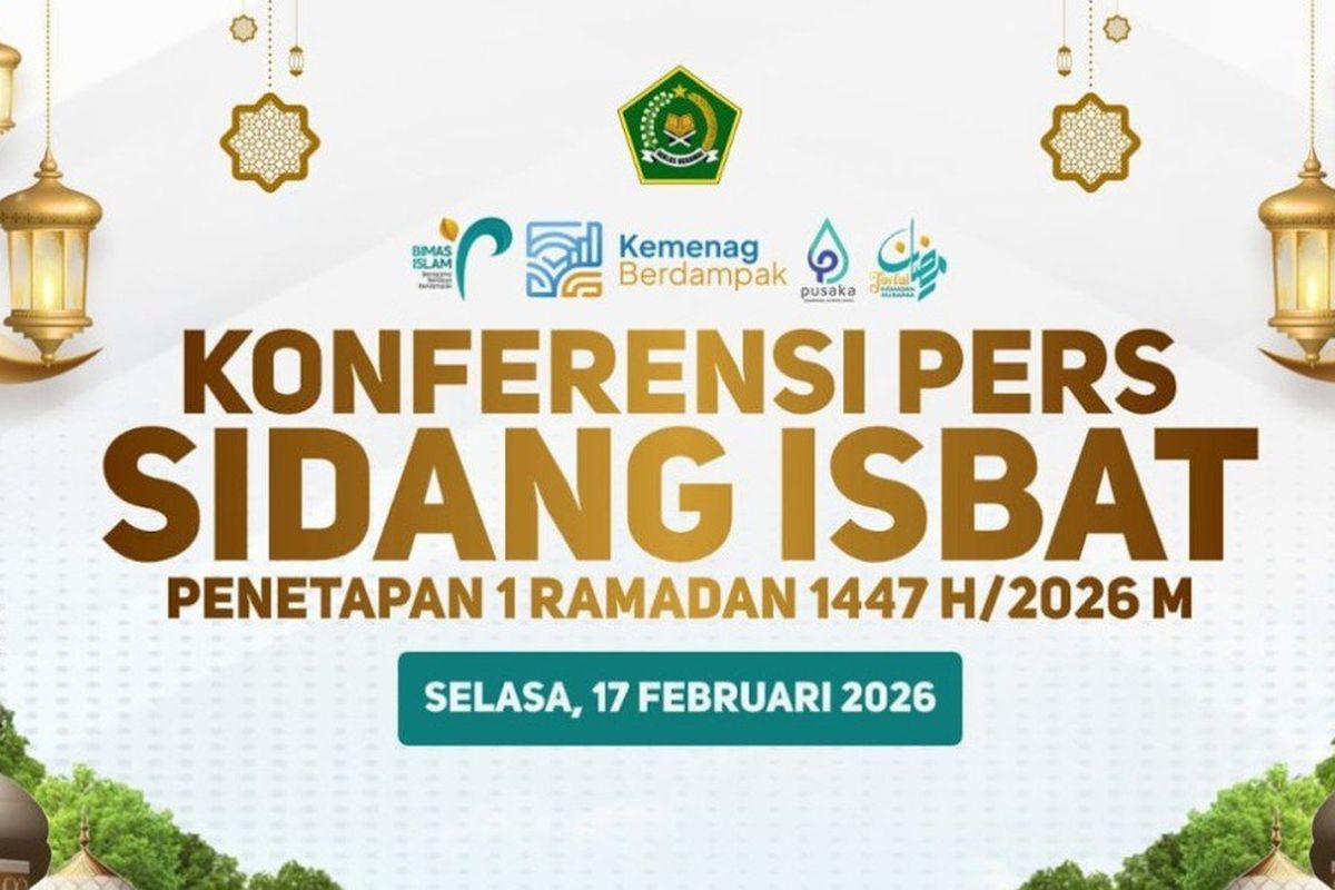 Ramadhan 2026, Link Pengumuman Hasil Sidang Isbat Awal Ramadhan 2026, Puasa Mulai Tanggal Berapa?