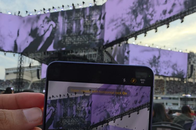 konser BTS, Arirang, Samsung S26 Ultra, Horizontal Lock, fancam, Rekam Konser BTS Arirang Pakai Galaxy S26 Ultra, Tetap Stabil Meski Sambil Lompat-lompat