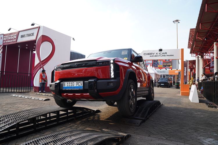 Chery, kendaraan, Rasakan Ketegangan di IIMS 2026, Lintasan Ekstrem untuk Chery J6