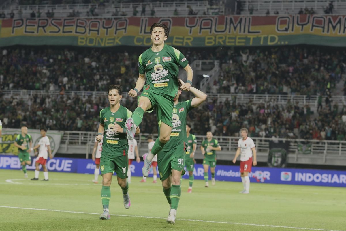 Liga Indonesia, Arema FC, Persija Jakarta, Persebaya Surabaya, Persija, Arema, Super League, Persebaya, Klasemen Super League 2025, Klasemen Super League 2025-2026: Persebaya Tempel Arema FC dan Persija