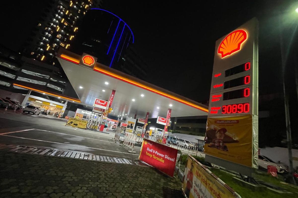 Shell, V-Power Diesel, SPBU Shell, SPBU Shell Beroperasi Lagi, V-Power Diesel Dijual Rp 30.890 per Liter