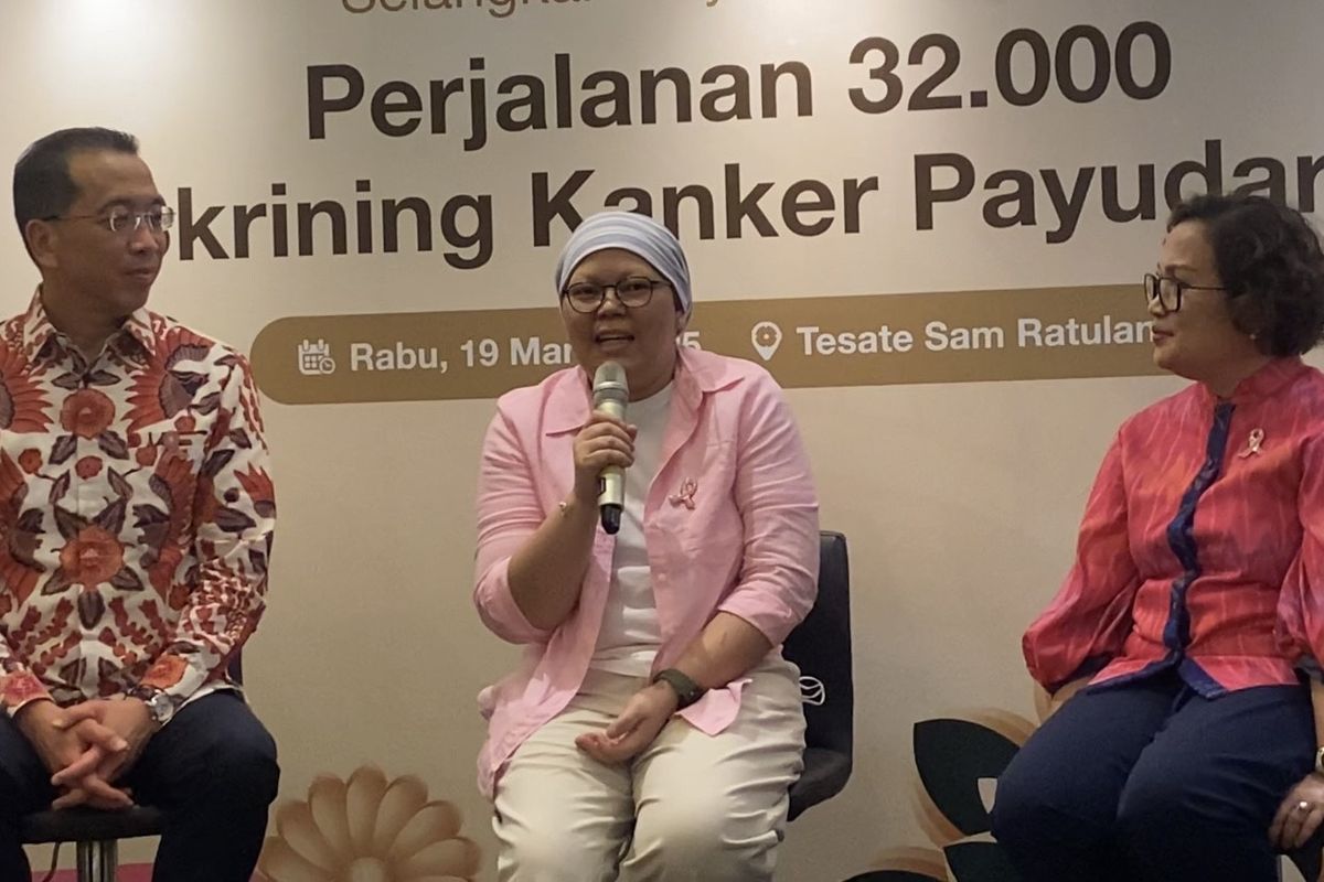 kanker payudara, Cerita Pasien Kanker Payudara, kanker payudara apakah bisa sembuh, pasien kanker payudara, Cerita Melda Hutagalung Melawan Kanker Payudara, Sempat Takut Periksa Mamografi