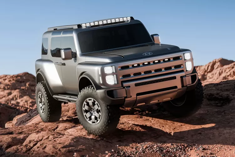 Mobil, Hyundai, Hyundai Pamer SUV Konsep Baru, Paduan Gaya Bronco dan Wrangler