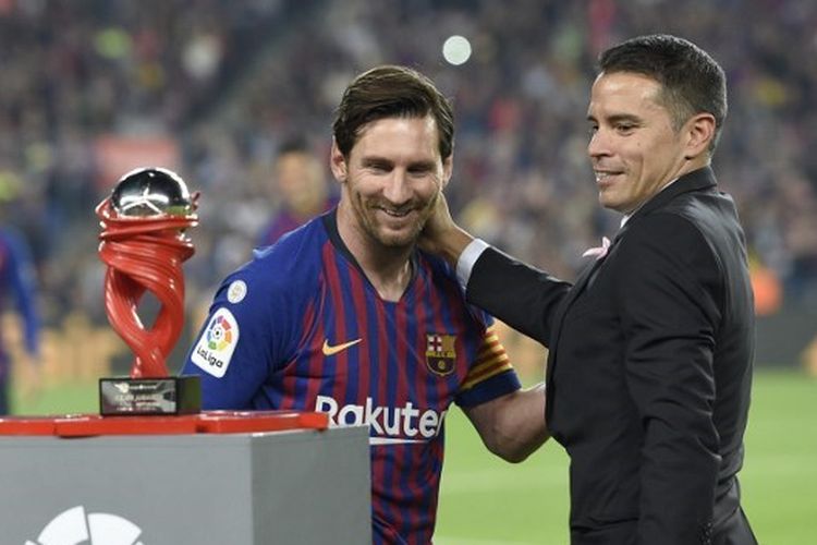 Lionel Messi, Barcelona, Camp Nou, Joan Laporta, camp nou, patung messi, Hormati Lionel Messi, Barcelona Bakal Buatkan Patung di Camp Nou