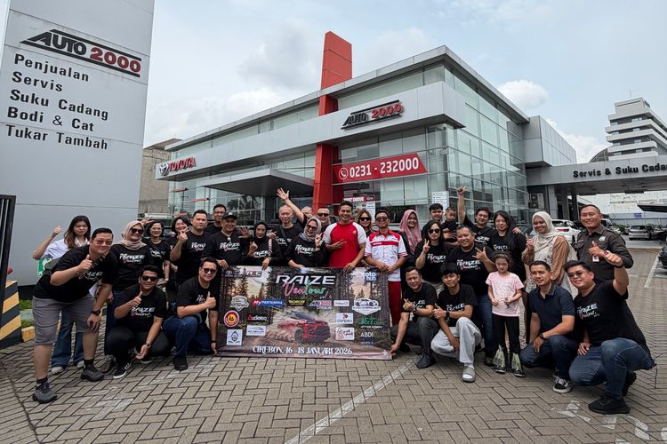 Toyota, Toyota Raize, Komunitas Raize Adu Irit Konsumsi BBM Jelajah Kuningan–Cirebon