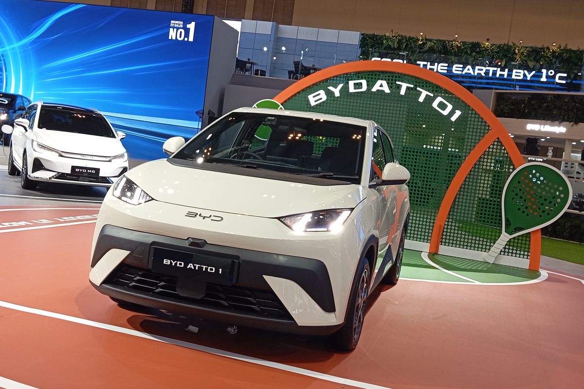 Gaikindo Indonesia International Auto Show, GIIAS, mobil hybrid, Suzuki, mobil listrik murah, eVitara, GIIAS 2025, Mobil Hybrid, BYD Atto 1, Suzuki Sebut BYD Atto 1 Tidak Ganggu Segmen Mobil Hybrid