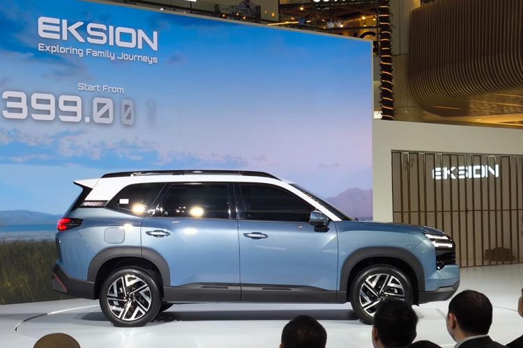 Eksion, Wuling, Wuling Eksion, Wuling Eksion Meluncur, SUV Listrik 7-Seater Harga mulai Rp 389 Juta
