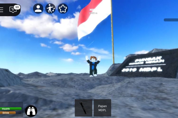 Game, mendaki, Puncak, Roblox, gunung, virtual, Serunya Mendaki Gunung di Roblox, Bertemu Pocong, Jembatan Bolong, hingga Pemandangan Indah, Pencarian game mendaki gunung di Roblox, Memulai proses pendakian, Menampilkan pemandangan indah, Beda Gunung Sunda dengan gunung lainnya, Seru, tapi...