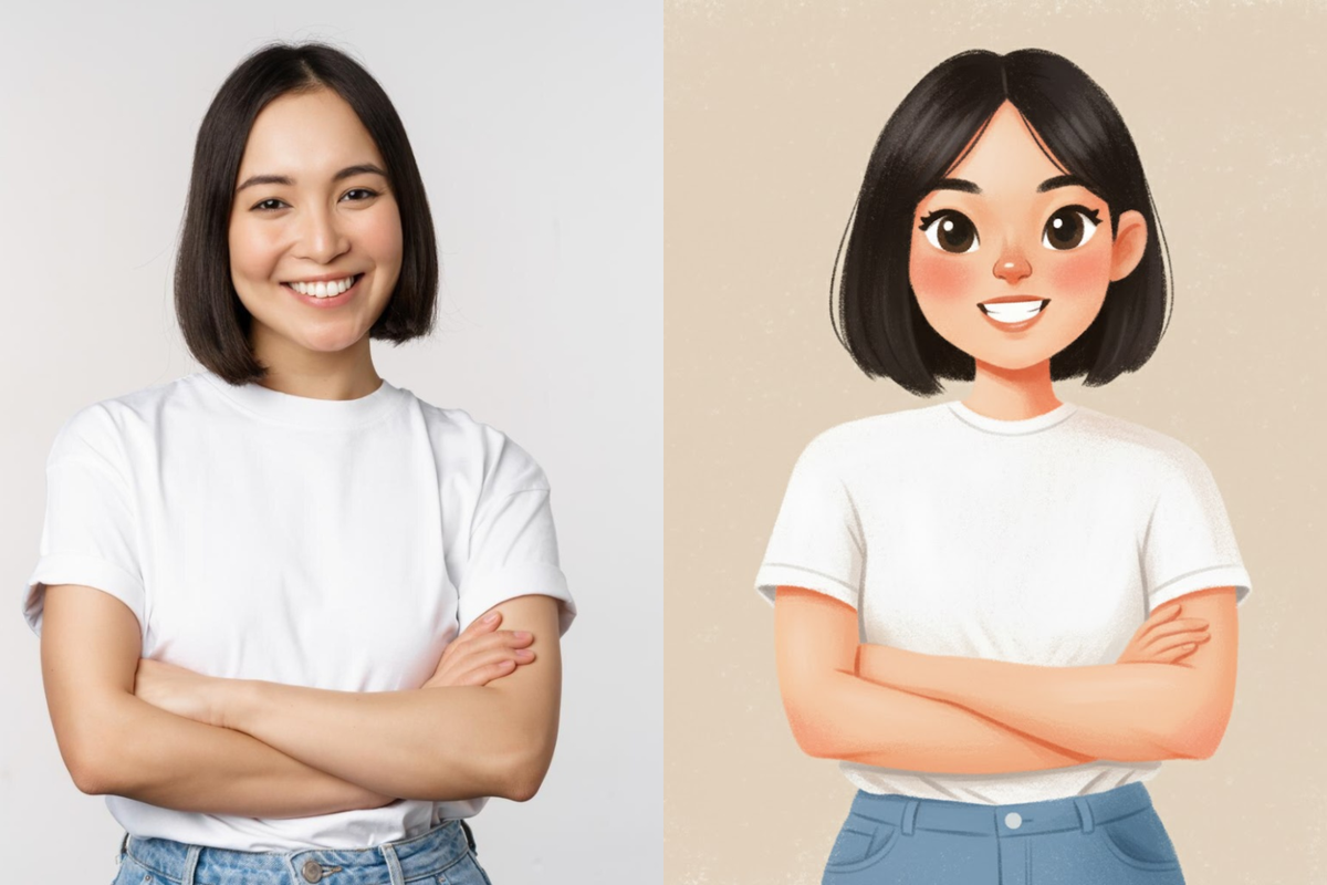 Google, google gemini, Gemini AI, prompt keren, prompt gemini AI kartun crayon, 20 Prompt Gemini AI Bikin Foto jadi Anime Crayon, Unik dan Lucu