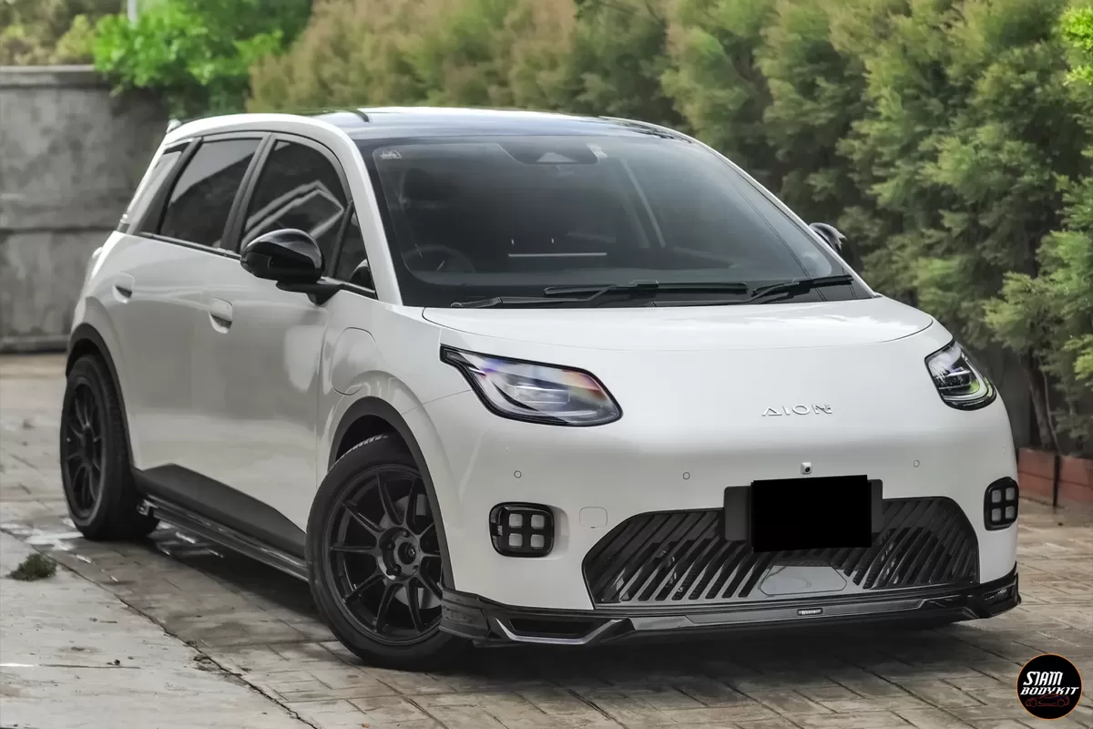 Bodykit, modifikasi, Aion UT, Referensi Modifikasi Aion UT, Pakai Bodykit Thailand Jadi Lebih Sporty