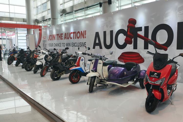 lelang, IIMS, lelang motor, IIMS 2026, Ikut Lelang di IIMS 2026, Ada Italjet Dragster hingga BMW GS 310