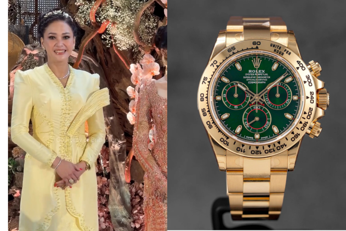 El Rumi, Syifa Hadju, Maia Estianty, Maia Estianty Kenakan Jam Tangan Rolex di Lamaran El Rumi-Syifa Hadju, Harga Rp 1,3 M