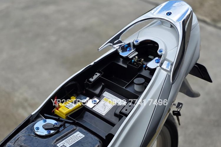 modifikasi, Suzuki satria, satria hiu, suzuki satria hiu, Suzuki Satria R 120, Suzuki Satria Hiu Orisinal Upgrade, Harga Tembus Rp 110 Juta