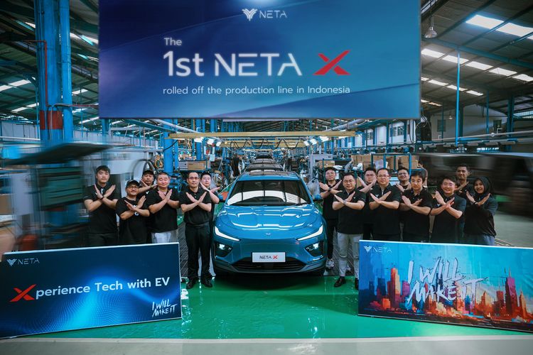 Handal Indonesia Motor, Neta, Neta Auto Indonesia, Produksi Mobil Listrik Neta di Indonesia Stop Sementara