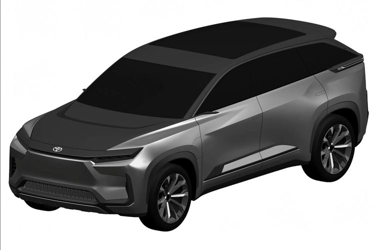 Toyota, SUV listrik, Toyota Siapkan SUV Listrik Tiga Baris