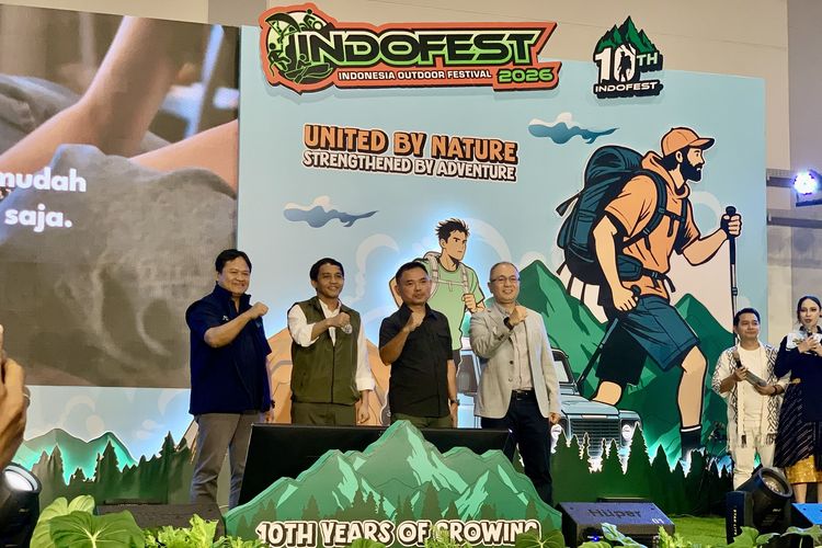 INDOFEST 2026, INDOFEST 2026 Digelar 4-7 Juni, Perlengkapan Outdoor Diskon 70 Persen