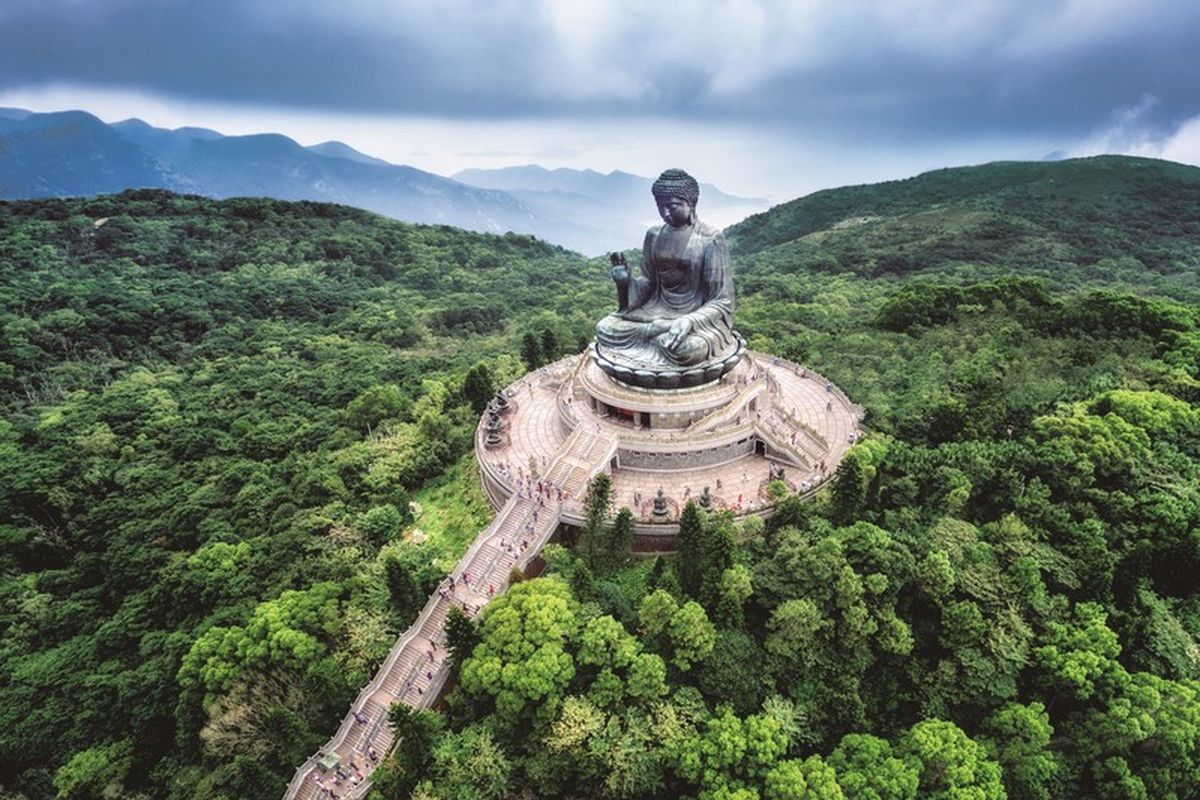 destinasi wisata ramah Muslim, Ramah Muslim, Ada Musala dan Resto Halal di Ngong Ping Hong Kong