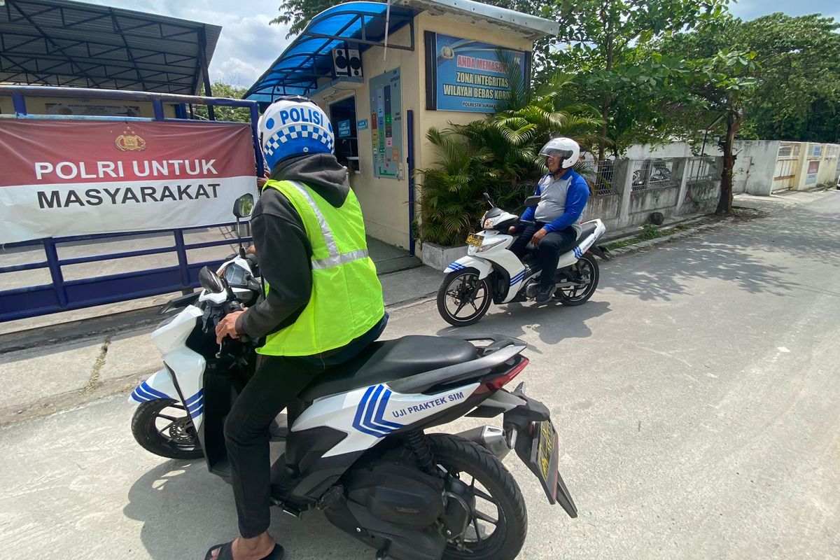 SIM C, satpas, Ujian praktik sim C, ujian praktik sim c di jalan raya, Ujian Praktik SIM C Dilakukan di Jalan Raya, Ini Aspek yang Dinilai