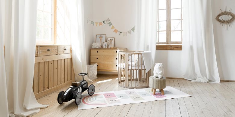 Beige mom, sad beige mom, kamar tidur anak, ruang bermain anak, Sad Beige Mom, beige mom, tren sad beige mom, tren beige mom, beige mom trend, Tren Beige Mom Bisa Pengaruhi Kreativitas Anak, Ini Penjelasan Psikolog