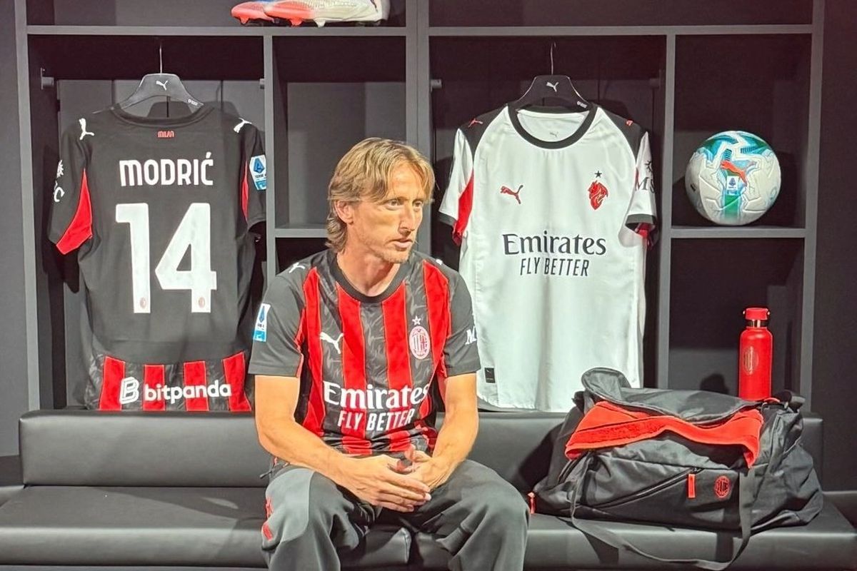 AC Milan, Luka Modric, Nomor punggung Luka Modric, Serie A, serie a, Tijjani Reijnders, Samuel Ricci, Luka Modric ke AC Milan, Memakai Nomor Punggung 14