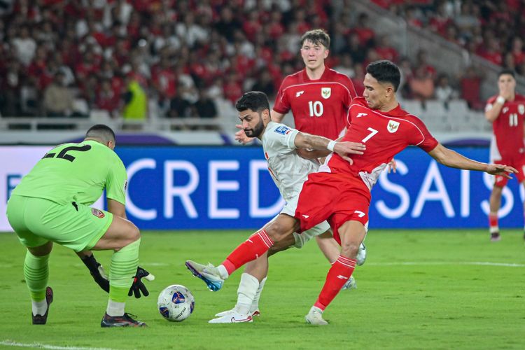 Timnas Indonesia, Berita Foto, Indonesia Vs Bahrain, Kualifikasi Piala Dunia 2026, ole romeny, Timnas Indonesia vs Bahrain, BERITA FOTO: Timnas Indonesia Merawat Asa Lolos Piala Dunia 2026, Taklukkan Bahrain