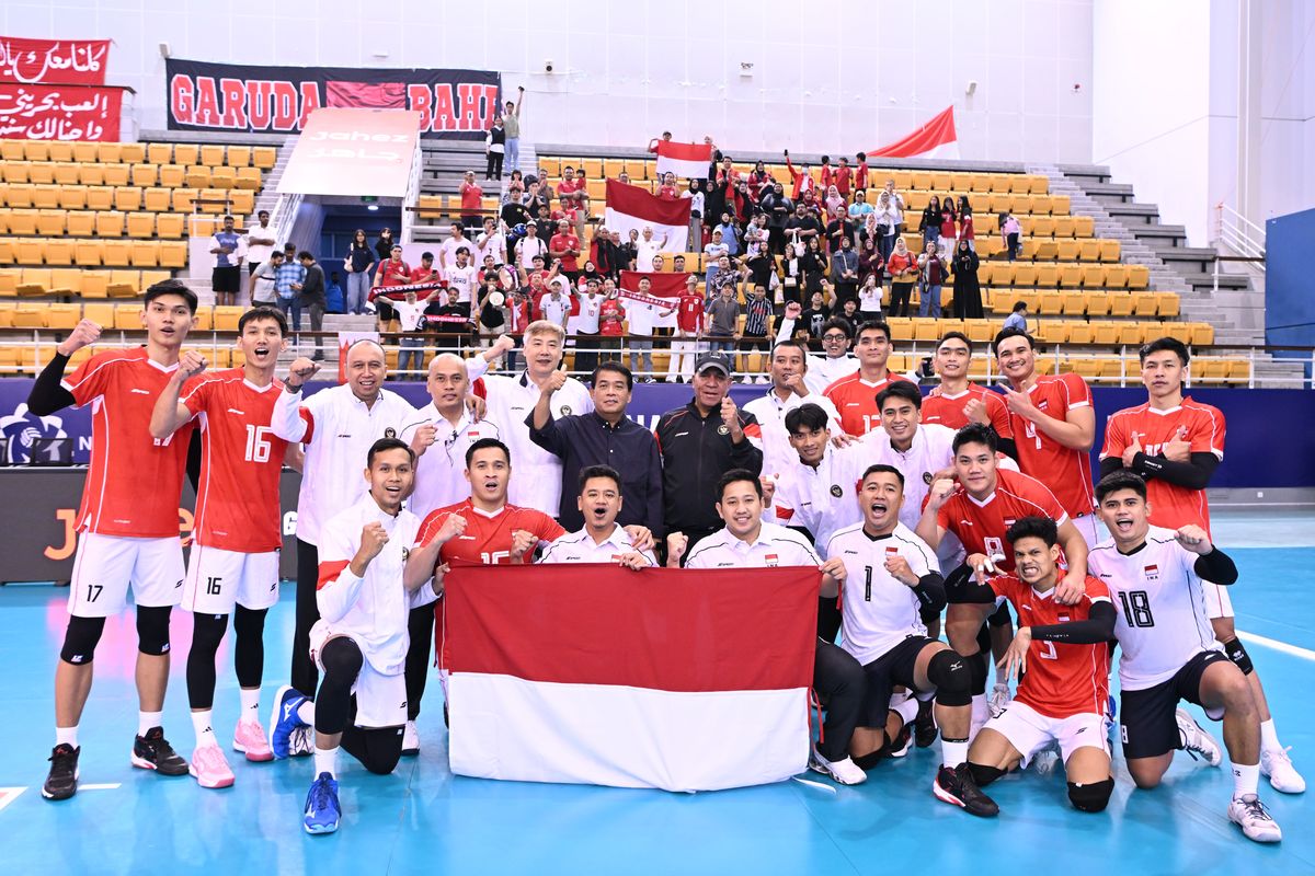 timnas voli Indonesia, Indonesia vs Pakistan, Bahrain, Timnas voli Indonesia, Timnas Voli Indonesia, Timnas Voli Putra Indonesia, timnas voli, indonesia vs pakistan voli, hasil indonesia vs pakistan, hasil voli indonesia, hasil indonesia vs pakistan hari ini, Hasil Voli Indonesia Vs Pakistan, Garuda Mengejar 5 Besar Asia