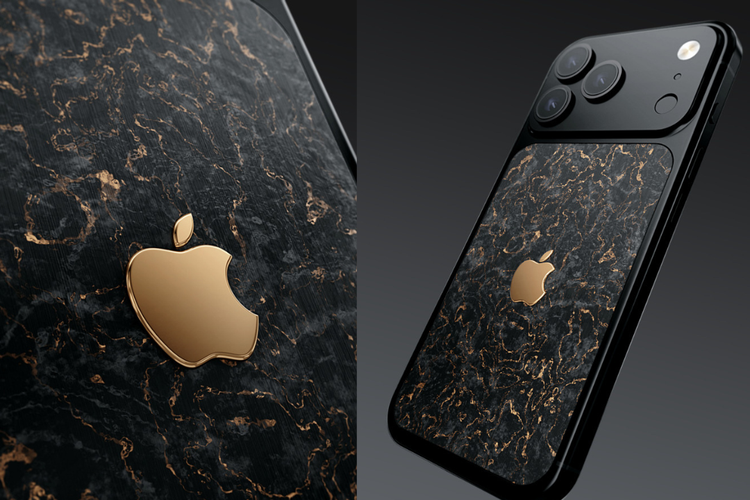 Caviar, Steve Jobs, iPhone, iPhone 17 Pro, iPhone 17 Pro Ini Berhiaskan Potongan Baju Asli Steve Jobs, Harganya Setara Mobil