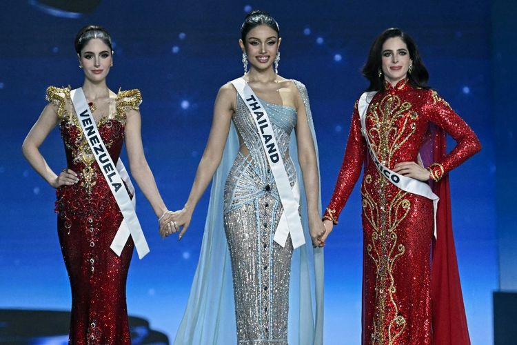 Miss Universe, Miss Universe 2025, pemenang miss universe, miss universe 2025, Nawat Itsaragrisil, nawat itsaragrisil miss universe, fatima bosch, miss meksiko fatima bosch, fatima bosch miss meksiko, pemenang miss universe 2025, Miss Meksiko, Fatima Bosch Juara Miss Universe 2025