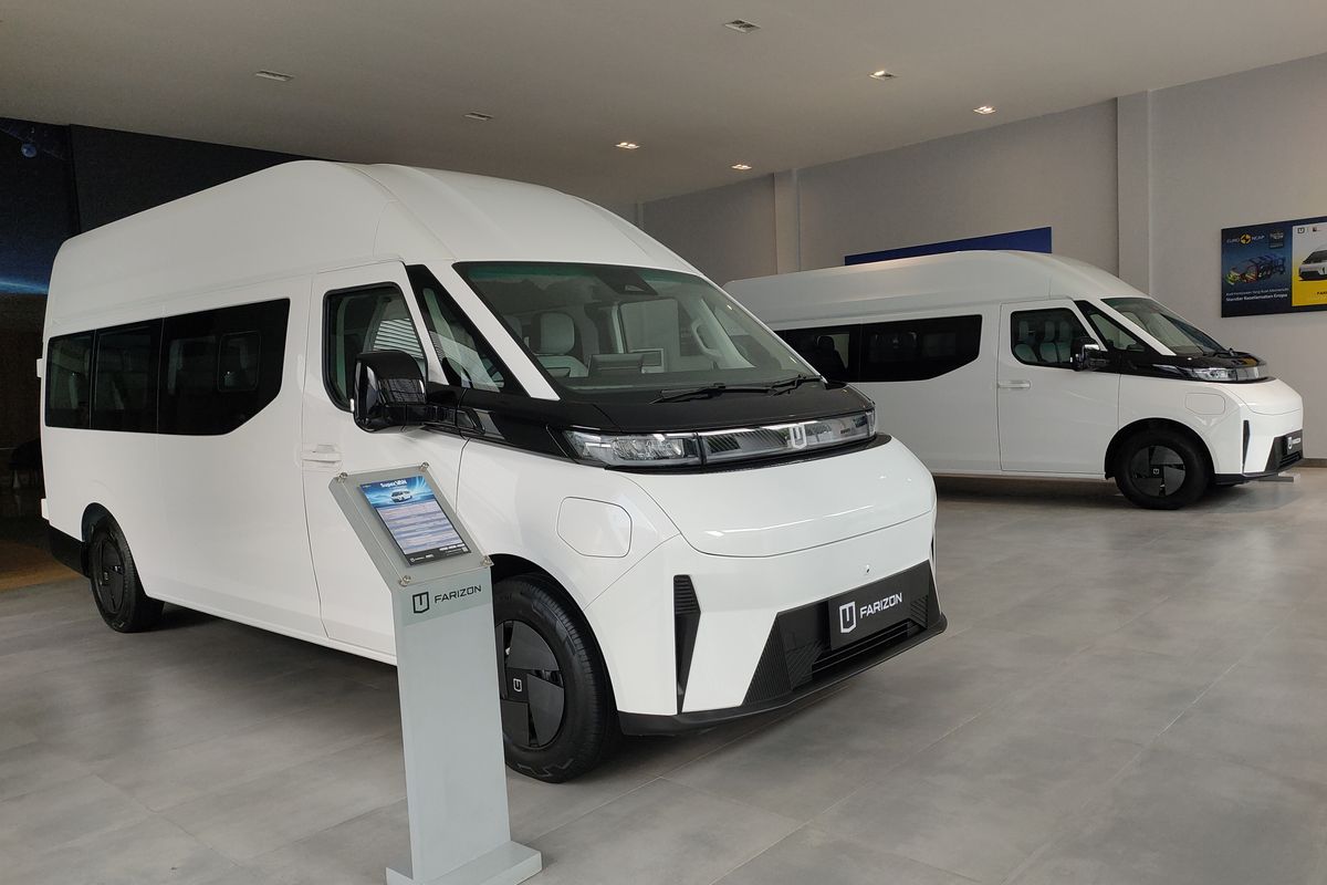 Farizon, Farizon SV, Toyota Hiace, kendaraan komersial, kendaraan listrik, Farizon SV Tidak Mau Disebut Penantang Toyota HiAce