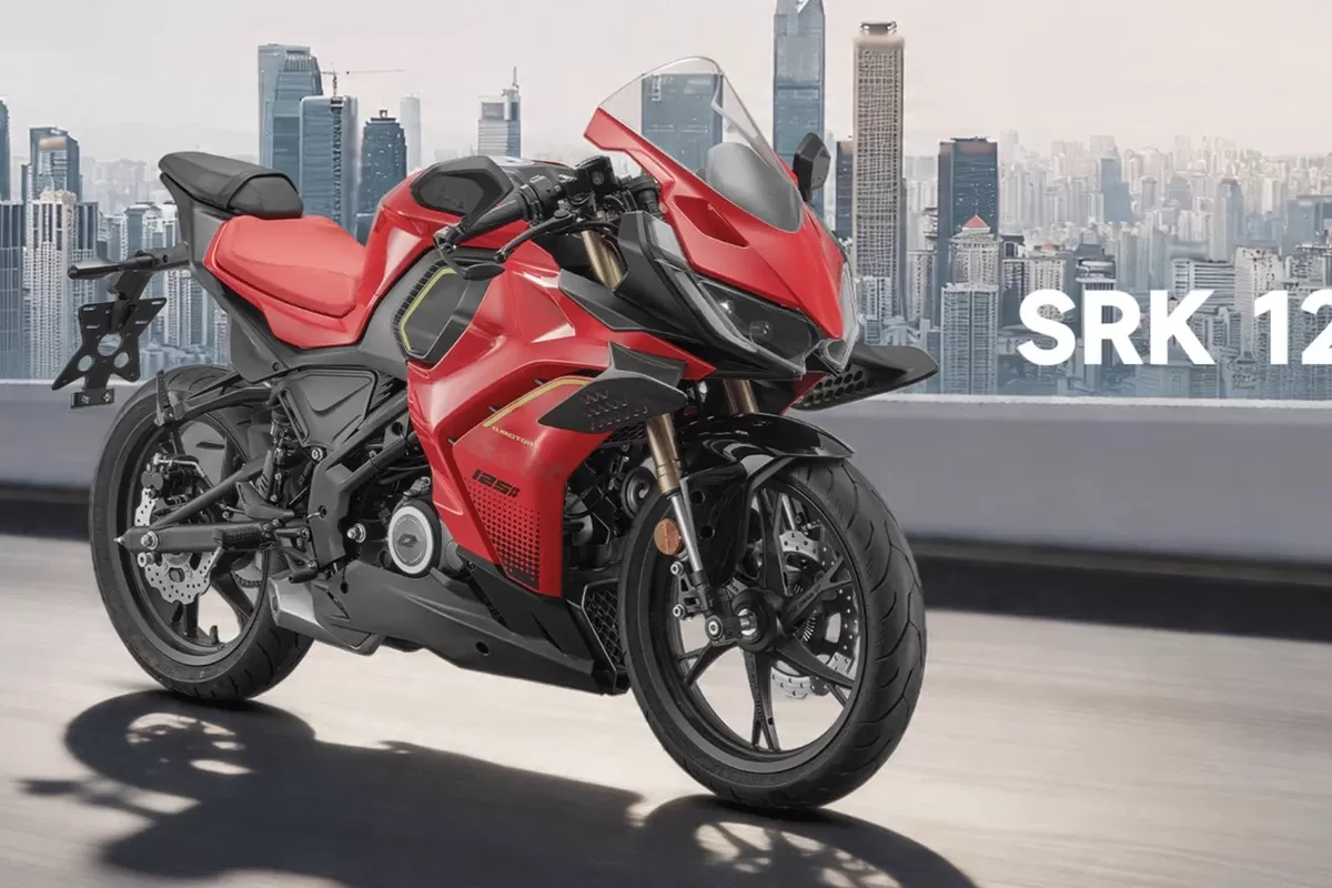 motor sport, QJMotor, QJMotor SRK 125 R1 Meluncur, Motor Sport 125 Cc Pakai Winglet