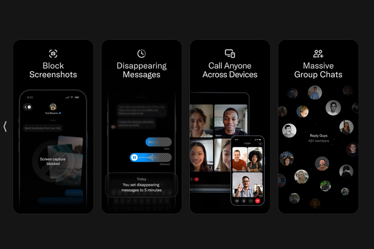 aplikasi, XChat, iPhone, X Twitter, Saya Coba XChat, Aplikasi Chat Baru Milik Elon Musk yang Mirip WhatsApp