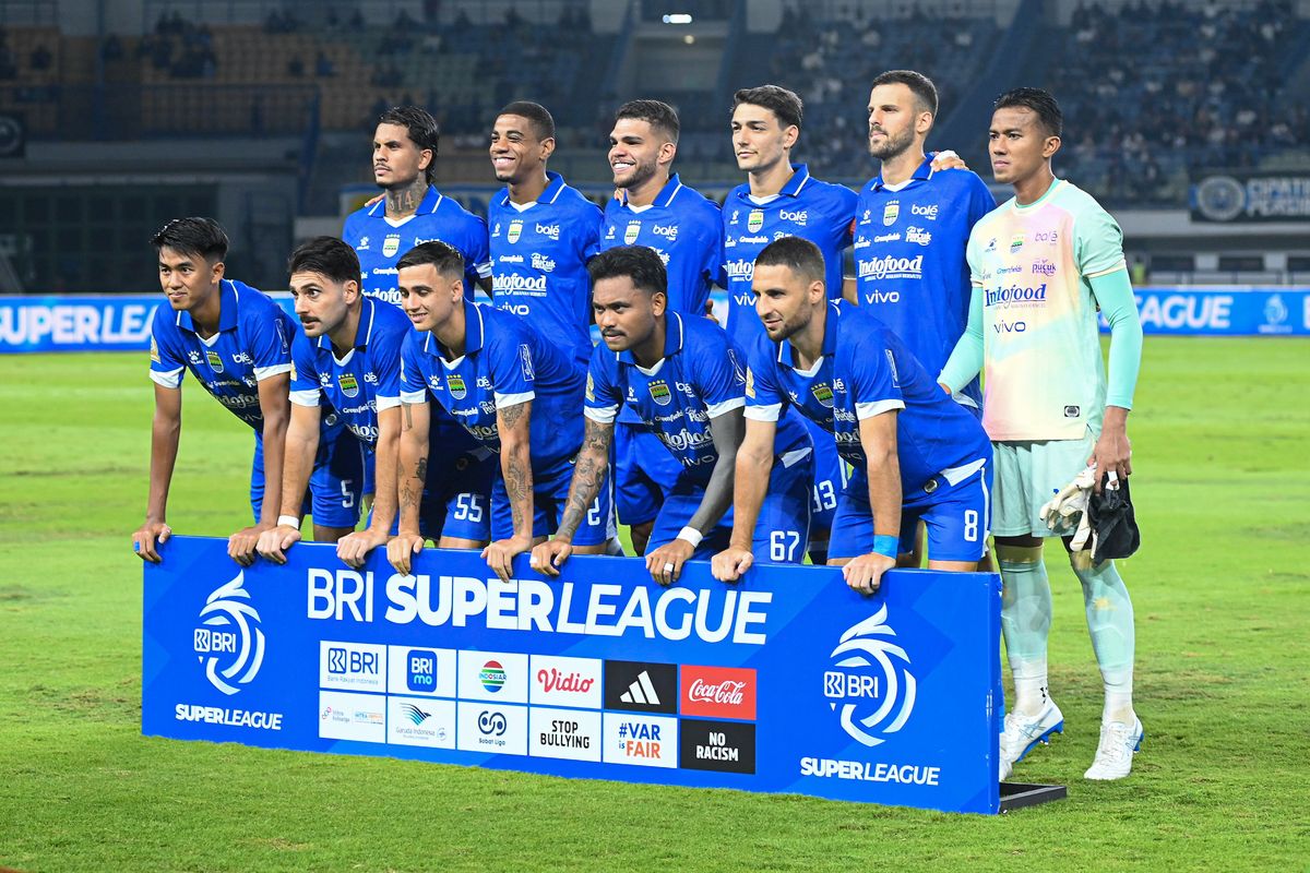 Persib, Bali United, Super League 2025-2026, Persib vs Bali United, Bojan Hodak, Line Up Persib Vs Bali United, Teja Paku Alam Starter, di Ambang Rekor