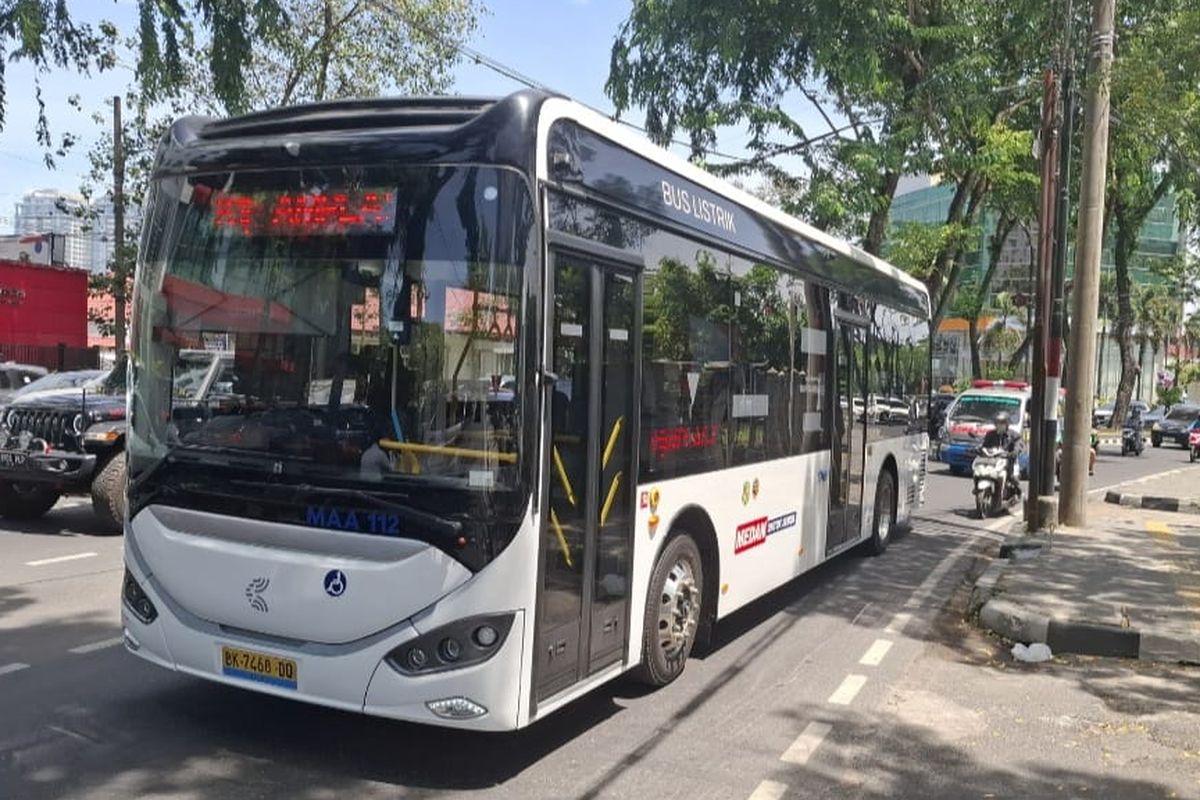 Medan, tarif, ramah lingkungan, bus litrik, Transportasi, Tantangan Besar Dorong Warga Beralih ke Angkutan Umum