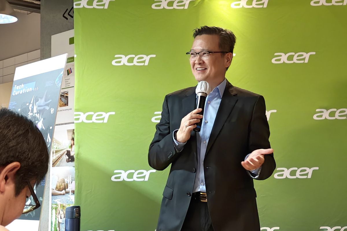Acer, edukasi, Computex, Edukasi, pemerintah, laptop, TKDN, Optimisme Acer soal Bisnis Laptop Edukasi di Indonesia