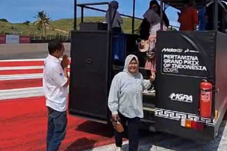 Sirkuit Mandalika, Libur Lebaran di Sirkuit Mandalika, Warga Diajak Keliling Sirkuit Naik Trailer