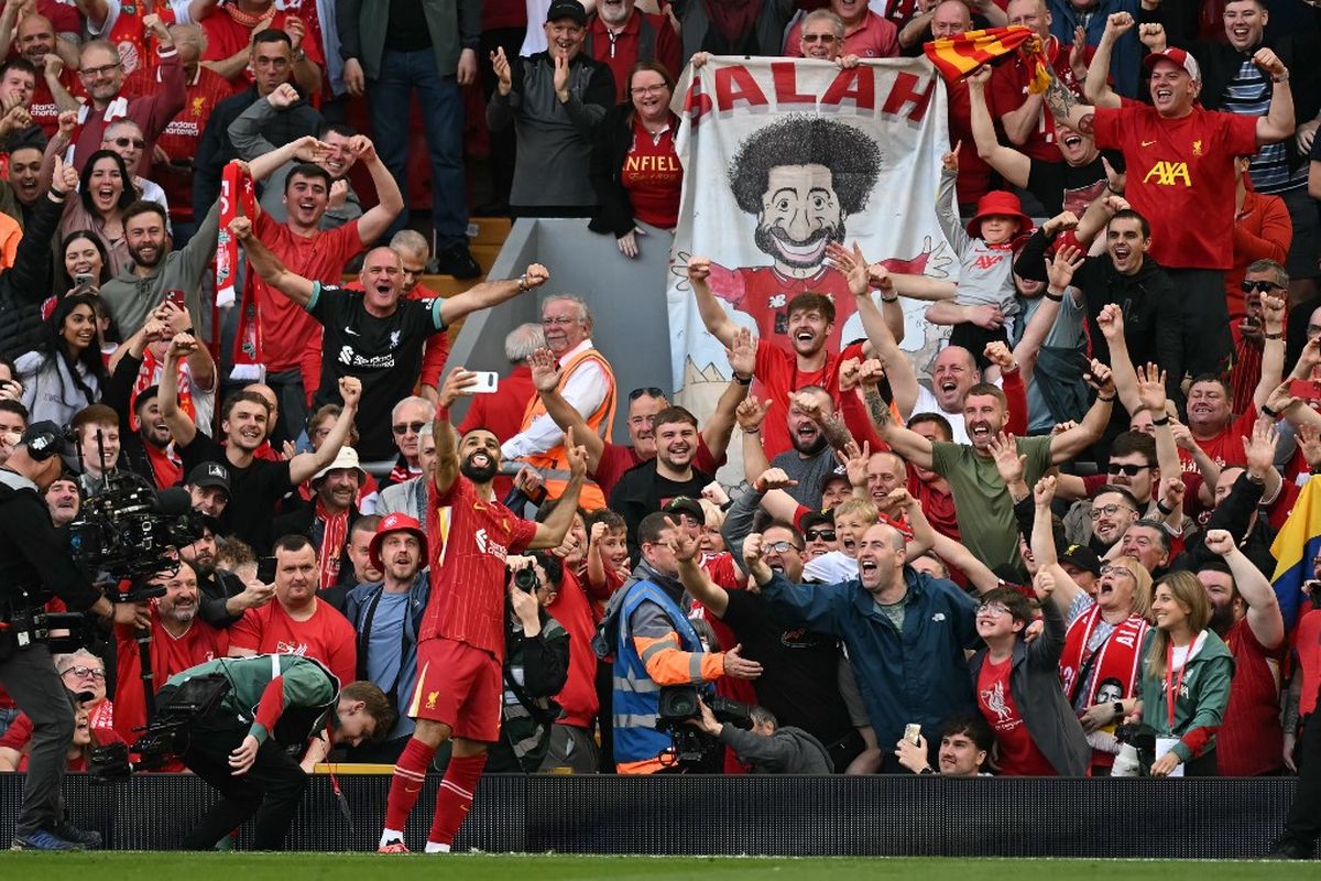 Liverpool, Premier League, Liverpool vs Tottenham, Liga Inggris, Hasil Liverpool Vs Tottenham 5-1, The Reds Juara Premier League!