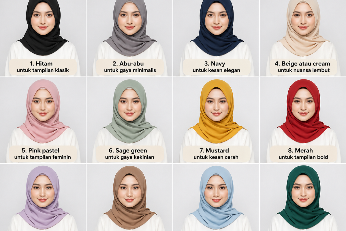 baju putih cocok dengan jilbab warna apa, Baju Putih Cocok dengan Jilbab Warna Apa? Ini 12 Kombinasi Terbaiknya, Kenapa Baju Putih Mudah Dipadukan?, Baju Putih Cocok dengan Jilbab Warna Apa?, Inspirasi Outfit Baju Putih dan Jilbab, Tips Memadukan Baju Putih dengan Jilbab, Kesalahan yang Harus Dihindari, FAQ Seputar Baju Putih dan Jilbab, Kesimpulan