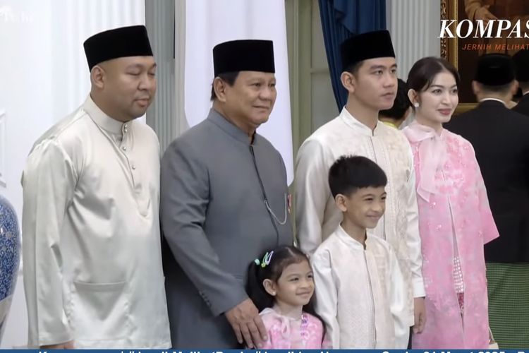 Selvi Ananda, gaya lebaran selvi ananda, busana lebaran selvi ananda, Intip Busana Lebaran Ibu Wapres Selvi Ananda, Tampil Bernuansa Pink