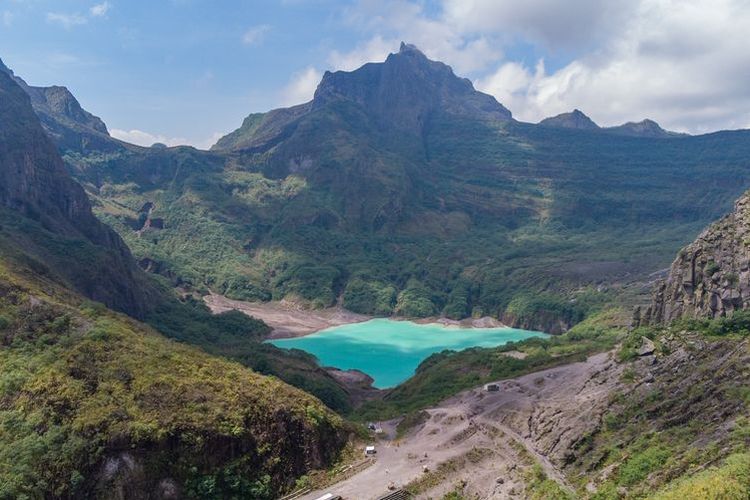 Gunung Kelud, Gunung Kelud via Kediri, puncak Gunung Kelud, Bolehkah Bawa Kendaraan Sampai Puncak Gunung Kelud via Kediri? Ini Kata Petugas
