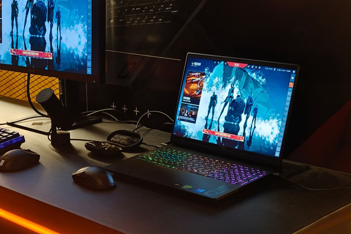 laptop, HyperX, HyperX Omen 15, Laptop Gaming HP HyperX Omen Pertama di Indonesia Meluncur, Ini Harganya
