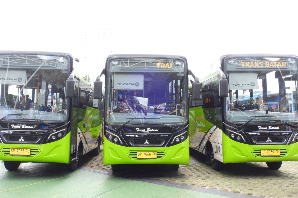 transportasi, mobilitas, Trans Batam, biaya, Perkuat Transportasi Publik, Trans Batam Operasikan 52 Bus BTS