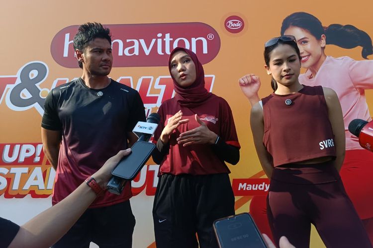 Chicco Jerikho, Maudy Ayunda, Hemaviton, Ingin Rajin Olahraga? Simak Tips dari Chicco Jerikho dan Maudy Ayunda