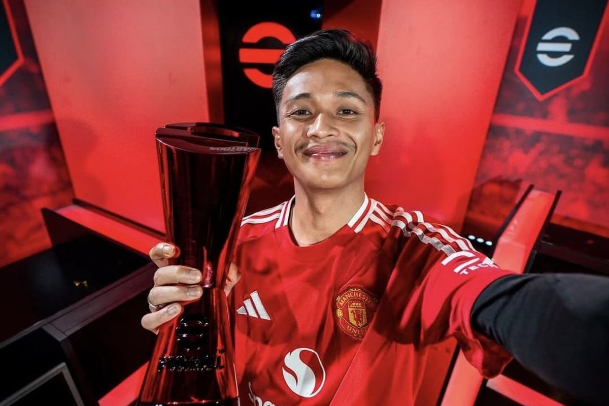 e-sports, Manchester United, eFootball, eFootball 2025, Atlet E-sports Indonesia Jadi Wakil Manchester United di Kejuaraan Dunia eFootball