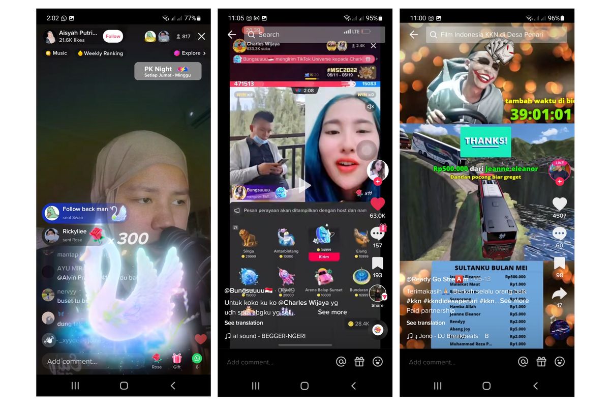 gugatan, jepang, In app purchase, Kyoto, TikTok, refund, ByteDance, kreator, Saweran Online, Saweran, Anak Sawer TikToker Rp 400 Juta, Orangtua Minta Refund