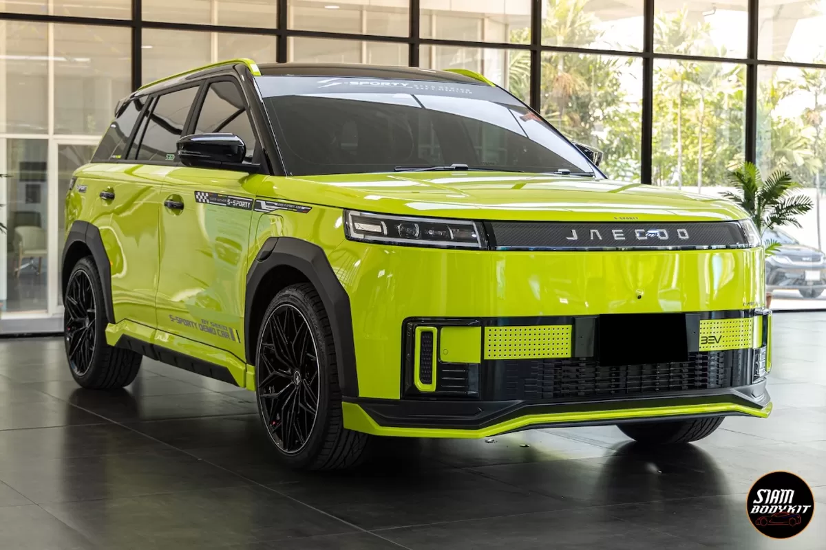 Siam Bodykit, Jaecoo J5 EV Pakai Bodykit S-Sporty: Ubah Tampilan Lebih Agresif