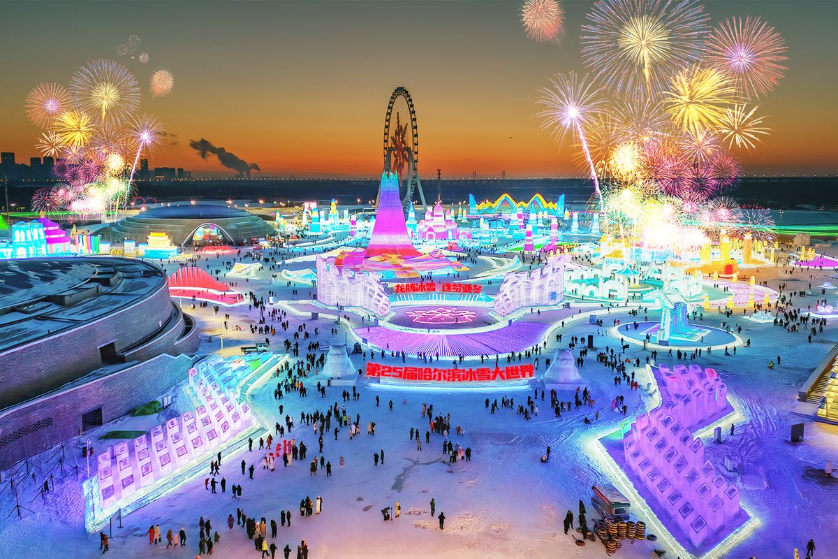 Festival Es Terbesar Dunia Kembali Digelar di Harbin, China