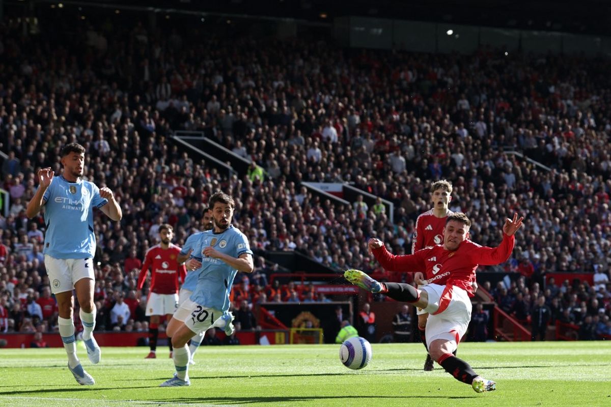Man United vs Man City, Manchester United, derbi Manchester, Statistik Man United Vs Man City, Rekor Tak Diinginkan Menanti Carrick